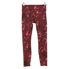 Fabletics Salar Powerflex Leggings XS 7/8 Versilla Black Cherry NEW Tag B76