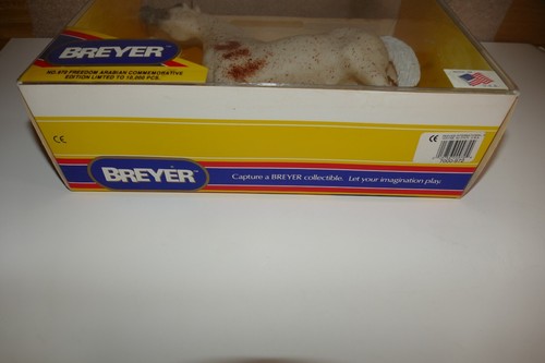 Breyer Freedom Bloody Spalla Edizione Commemorativa Orgoglioso Stallone Arabo Nuovo con scatola 97 - Foto 14 di 15