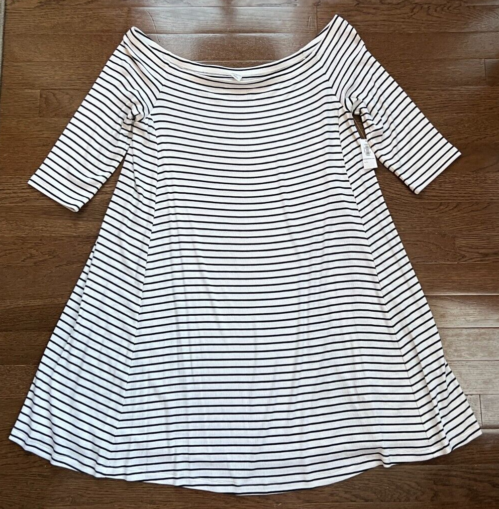 Old Navy Dresses | Old Navy Dress | Color: Black/Cream | Size: L | Geni71's Closet