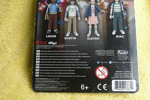 NEU/VINTge STRANGER THINGS RARE FUNKO ELEVEN FIGURE & SQUEEZABLE DART COMBO PACK - Bild 6 von 12