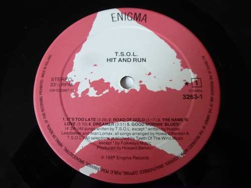 TRUE SOUNDS OF LIBERTY HIT AND RUN ORIGINAL 1987 ENIGMA RECORDS VINYL LP - Picture 7 of 8