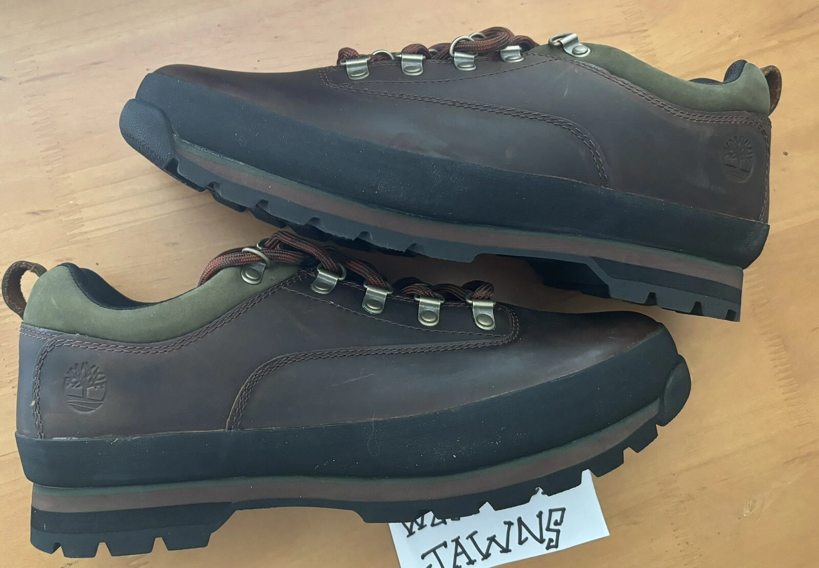 TIMBERLAND Stivali da trekking uomo Euro Hiker bassi marroni Supreme 11M RARI