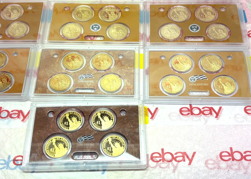 ๐บ๐ธ 2007-2016 COMPLETE Presidential Dollar Full Proof Set UNCIRCULATED 39 Coins - Picture 18 of 19