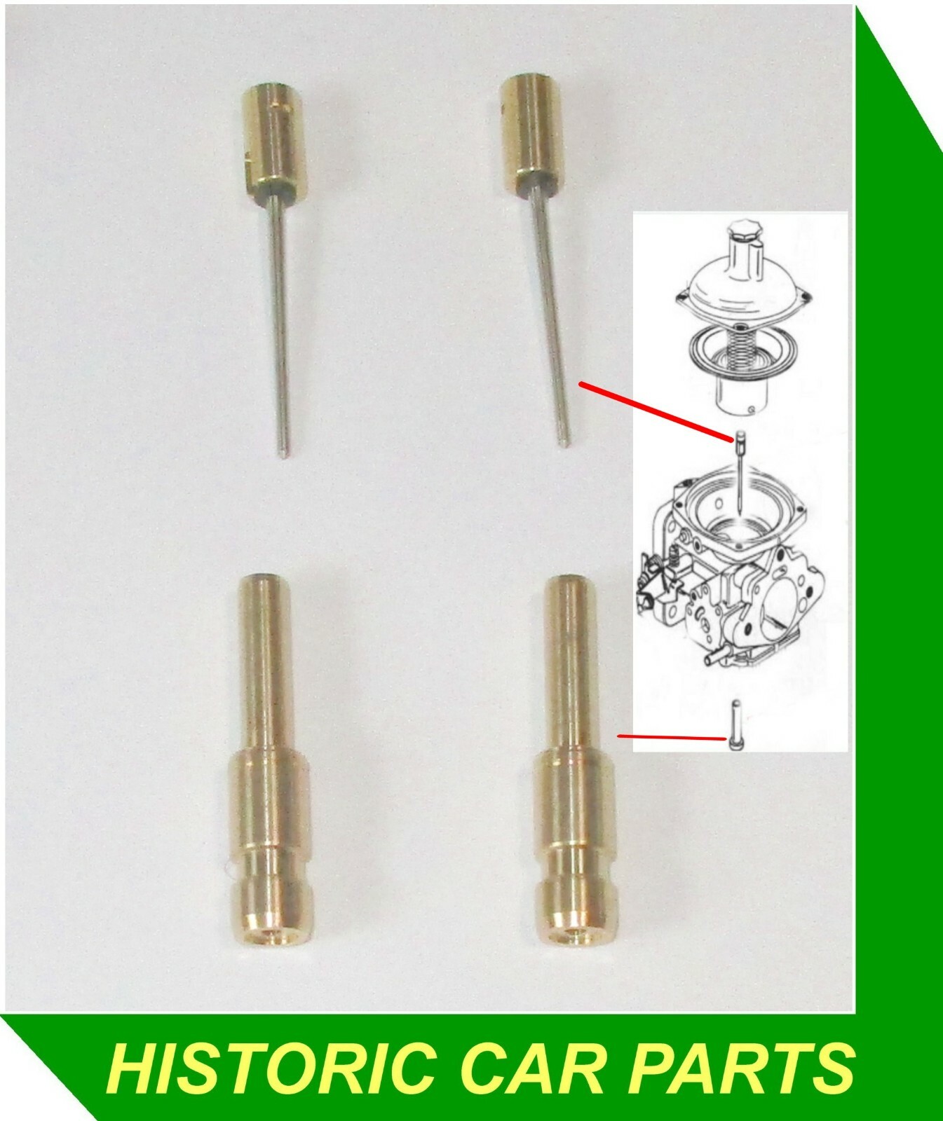 2 B1DK NEEDLES & JETS for Stromberg 175CD Carb on Jensen Healey GT 2.0
