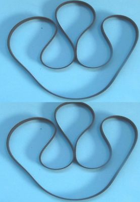 2 Plattenspielerriemen mit flachem Querschnitt - Oracle Delphi Mk. IV & Mk. V Plattenspieler