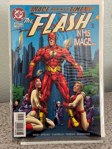The Flash 113 114 115 116 117  Waid Jimenez Run 5 issue Lot Series DC 1996 - Picture 2 of 5