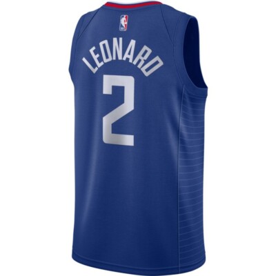 864481-406] Mens Nike NBA Los Angeles Clippers #2 Kawli Leonard