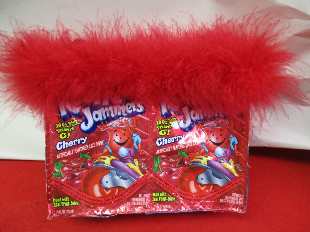 recycled Kool-aid jammers Iowa State University purse/bag lined w 