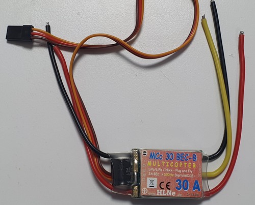 Modellbauregler ESC MCC 30A - mit BEC - programmierbar Bremse - Flugregler - Bild 3 von 3