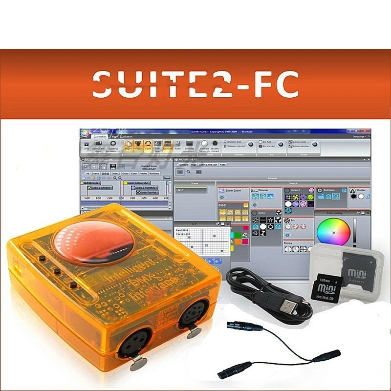 New Sunlite Suite 2 FC DMX-USD Controller DMX 1536 Channel Lightning Interface - Image 4 of 4
