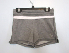 Justice Girls Gray Knit Shorts Size 10 EUC  