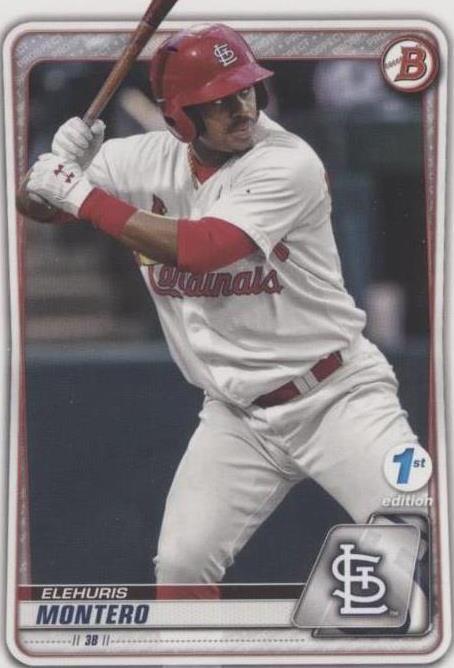 2020 Bowman 1st Edition - Elehuris Montero #BFE-32 - 1 of 1