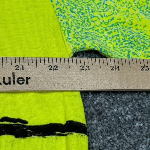 Vintage Hang Ten Shirt Men Large Surf Skate Australia 90s AOP All Over Print - Picture 11 of 14