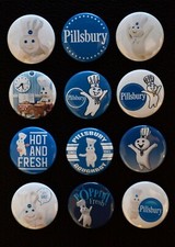 Pillsbury Doughboy / Buttons (Set of 12) / Various Size Options