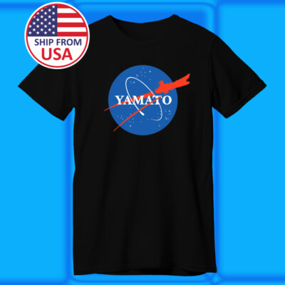Space Battleship Yamato Men's Black Size S-5XL