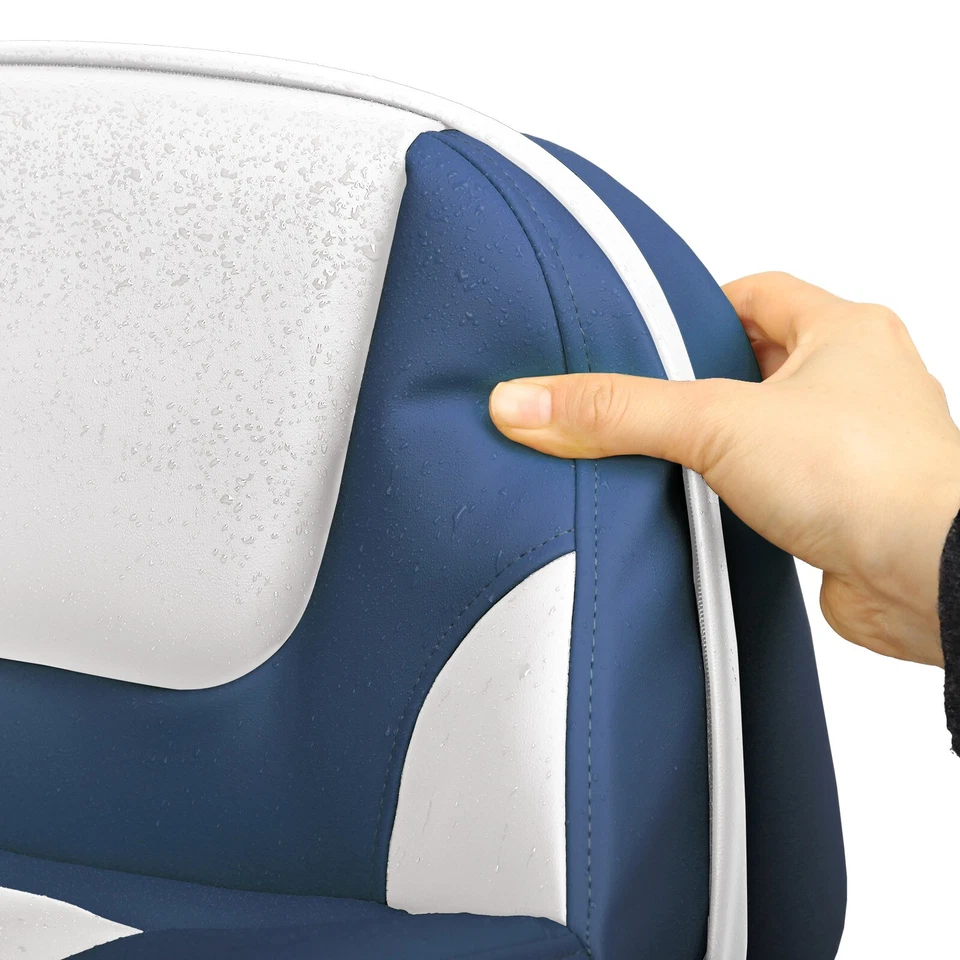 Asiento de barco de pesca de fundición Lean Pro respaldo alto asiento de bote de lubina Foto 3 de 4