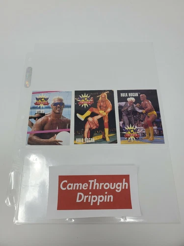 1995 WCW Tribute Cards 3 Total