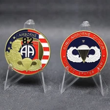 Army 82nd Airborne Division Challenge Coin Collectable Commemorative Military