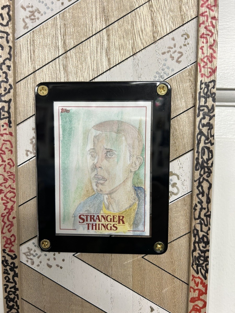 2018 Topps Stranger Things Sketch Card 1/1 Of Eleven . Ryan