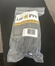 LAWPRO FLASHLIGHT HOLSTER S69 1381 LEATHER HOLSTER FOR SMALL LED BASKET WEAVE