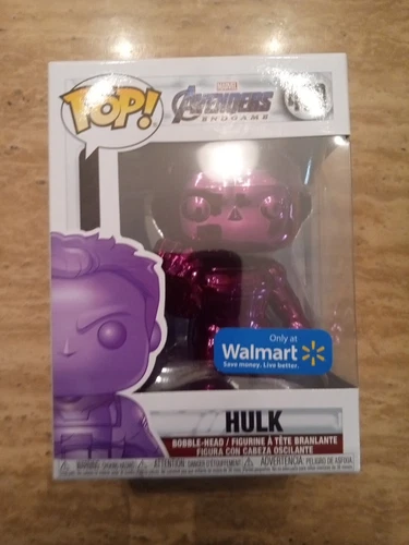 Funko Pop! Vinyl: Marvel - Hulk (Purple Chrome) - Walmart (WMT) (Exclusive)