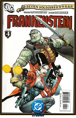 SEVEN SOLDIERS FRANKENSTEIN #4 2006 1ST CVR THE BRIDE CREATURE COMMANDOS DC NM-