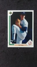 1991 Upper Deck Baseball card # 693 Tim Leary  ( EX to NM)
