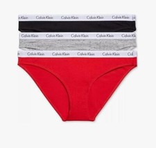Calvin Klein Women s Carousel Cotton Bikini Panty 3 Pack Small