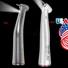 Dental Electric Handpiece 1:5 Contra Angle 45 Surgical Fiber Optic NSK Style