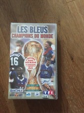 CASSETTE VIDEO VHS SPORT les bleus champions du monde football 1998  NEUF 1