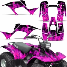 ATV Quad Graphic Stickers Decals For Yamaha Breeze 125 1989-2007 ICEFLAMES PK