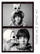 Paul McCartney Richard Avedon, seltenes 30x45cm Foto Poster vom Negativ Beatles