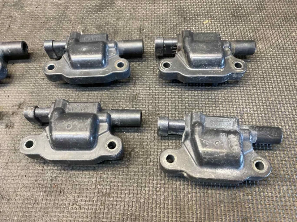 GMC Yukon XL 1500 Juego de bobinas de encendido cuadradas 2007 2008 2009 2010 11 12 13 14 Foto 4 de 4