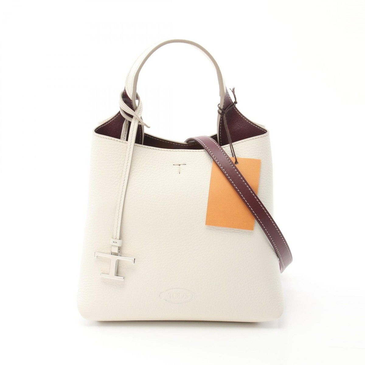 トッズ トートショルダーバッグ XBWAPAA9100QNK9P09 TOD'S 2way Shoulder Hand bag XBWAPAA9100QNK9P09 leather