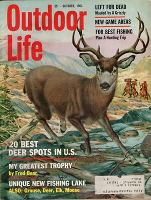 Outdoor Life October 1964   20 Best Deer Spots in the US / My Greatest Trophy