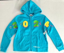 Nwt Disney Parks 2024 Zip-Up Hoodie for Women's Tinker Bell Buzz L