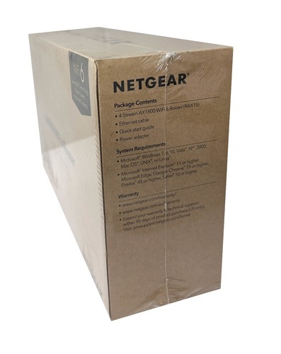 NETGEAR 4-Stream Wifi 6 Router AX1800 (RAX15) Wireless Speed Up to 1.8Gbps - Picture 2 of 7