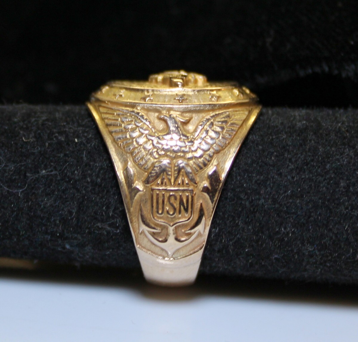 ★１９４３年＊アメリカ軍＊１０Ｋ金/４１７ＧＯＬＤ製＊ＶＦＷＡ議長バッジ（実物） ☆1943年＊アメリカ軍＊10K金/417GOLD製