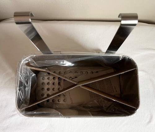 IKEA Kungsfors Stainless Steel Hanging Utensil Cutlery Organizer New in Box - Picture 3 of 6