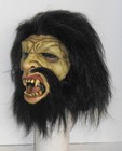 LOOK! Custom Deluxe Realistic Hair CAVEMAN MASK Collector Halloween Costume Prop — photo 5
