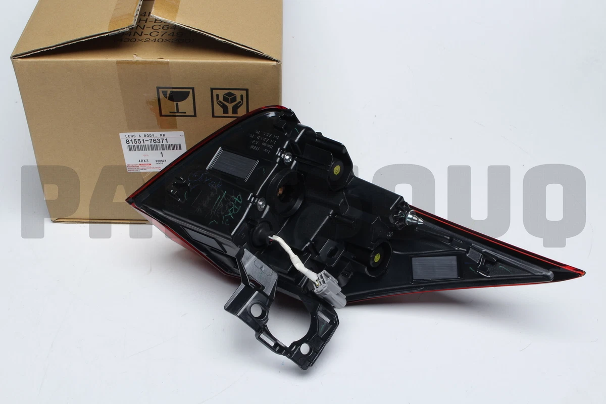 8155176371 Genuine Toyota LENS & BODY, RR 81551-76371 | eBay 