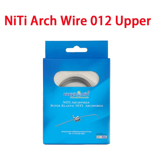 100pcs Dental Orthodontic NITI Arch Wires Elastic Wires Natural Round Upper/L - Picture 18 of 22