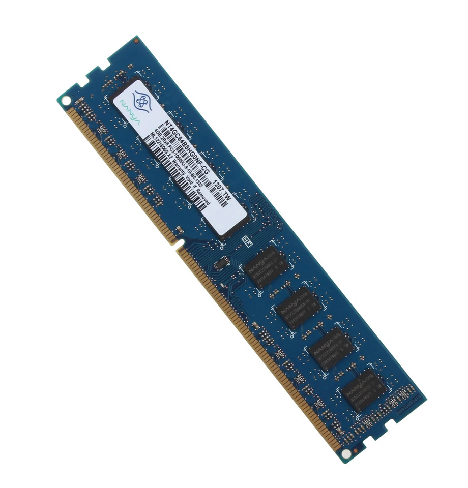 8GB Nanya 2X 4GB 2RX8 PC3-10600 DDR3 1333MHz 240PIN CL9 DIMM Desktop Memory RAM - Image 3 of 4