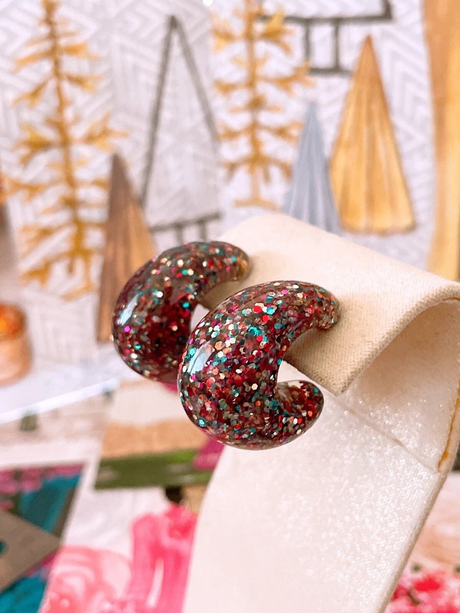Kate Spade Adore-Ables Huggie Hoop Earrings, Multicolor