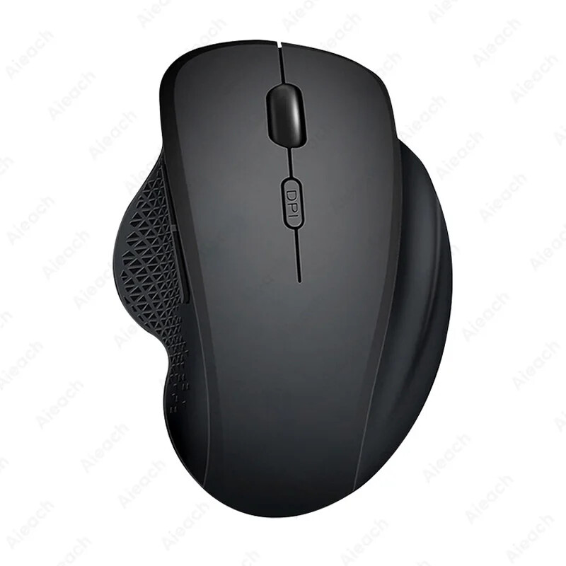 1600DPI Rechargeable Ergonomic Bluetooth Wireless Mouse for Laptops and Computers with Long-Lasting Battery and Comfortable Design
