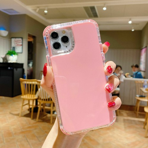Silicone Shockporoof Case Hybrid Hard Cover For iPhone 13 12 11 Pro Max SE XR 8 - Picture 23 of 53