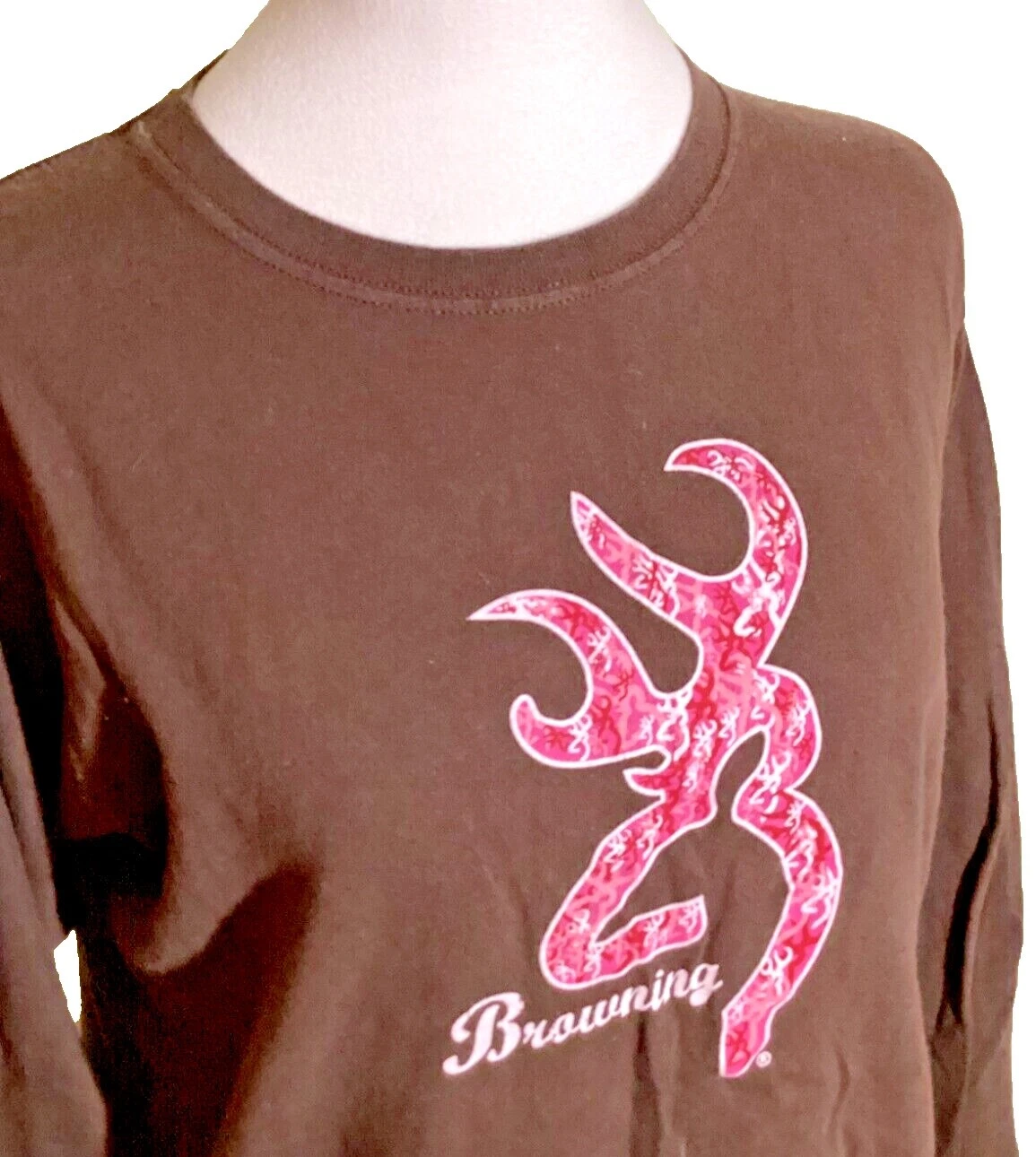 Tops Sólido Browning para De mujer
