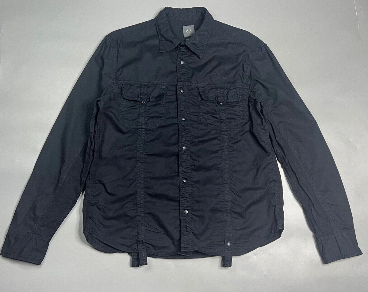 Armani Exchange men s overshirt L eBay