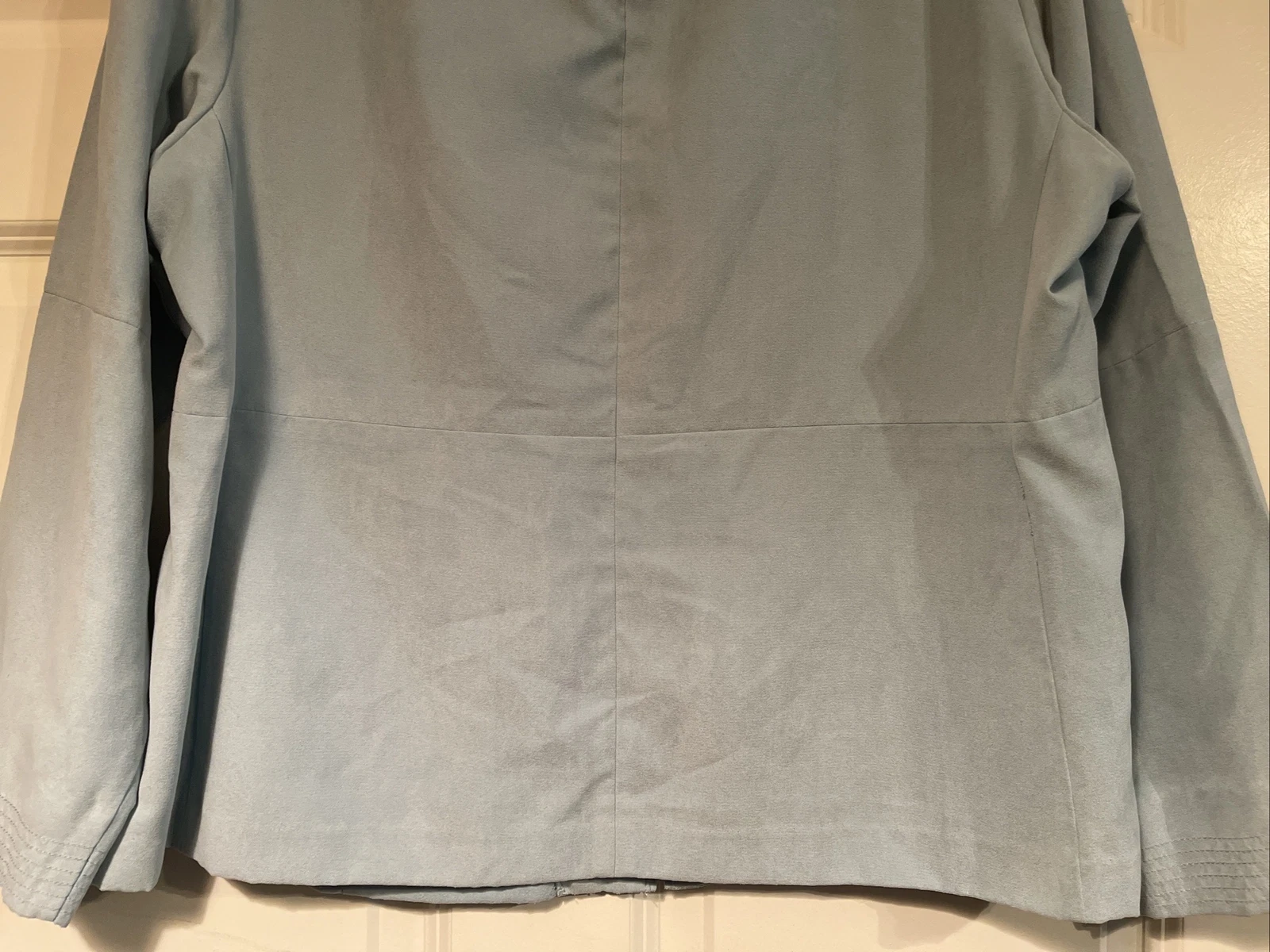 narrona full zip ultra suede jacket