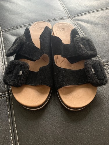 double strap ugg slides